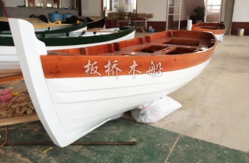 4.2米欧式尖头木船