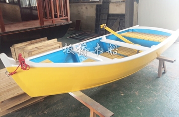 3米欧式尖头木船