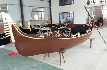 5米贡多拉木船